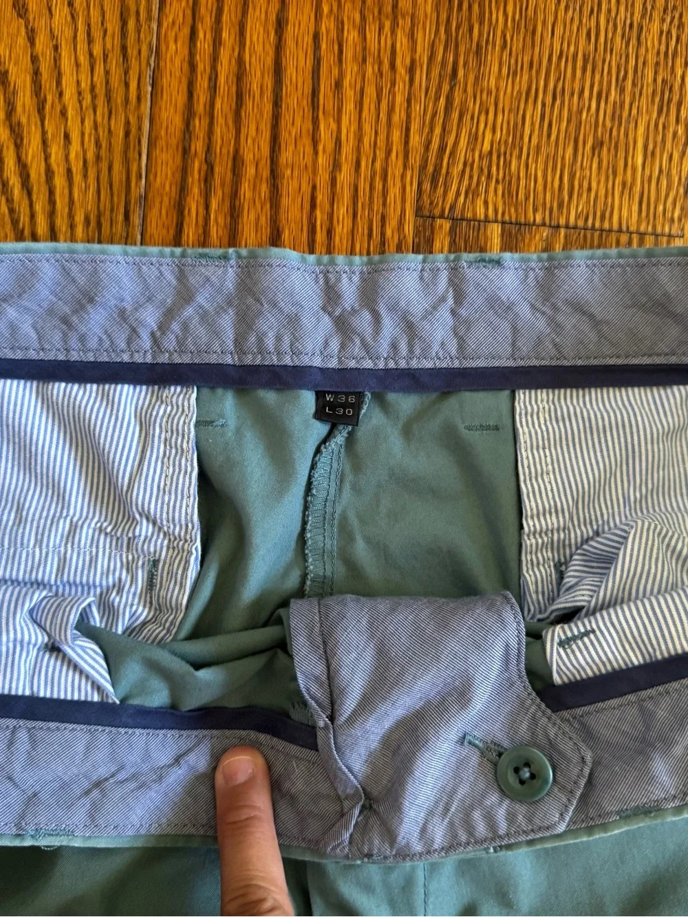 Men's J crew Teal Casual Chino Pants